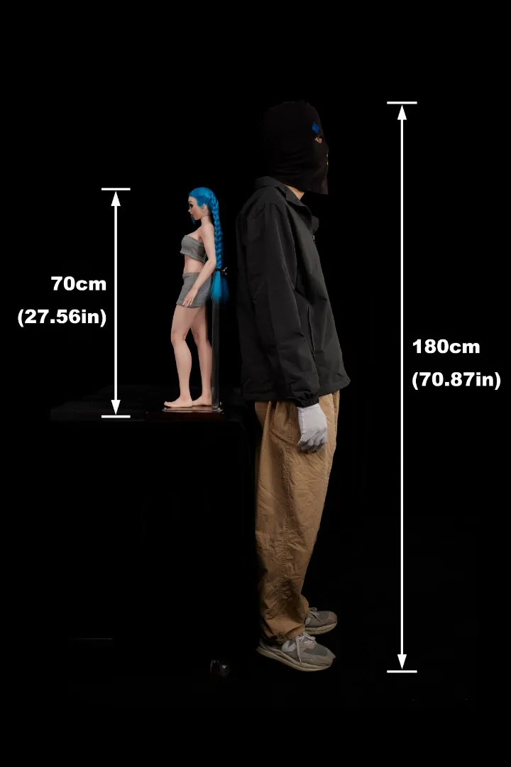 70cm (2ft4) Silicone Poupée sexuelle Jetta